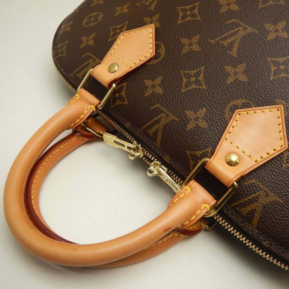LOUIS VUITTON Authentic Brown Monogram Alma Bag - Picture 10 of 16